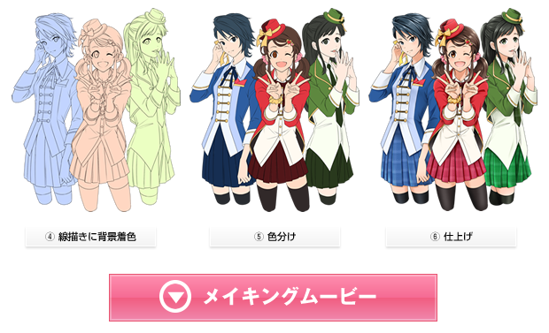 キャラクターができるまで